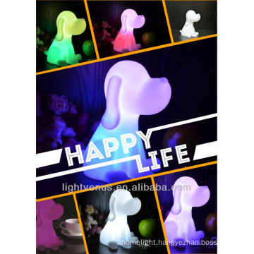 BSCI audit children lamp Animal Shaped kids room led night light multi color Led Desk Light